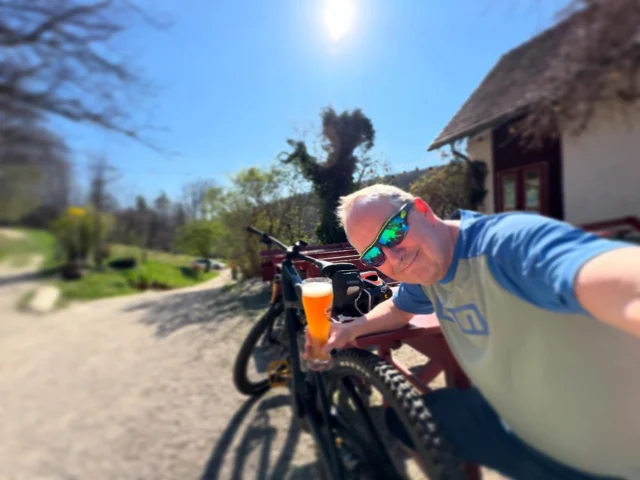 Herrlich 😎🍺☀️🚵