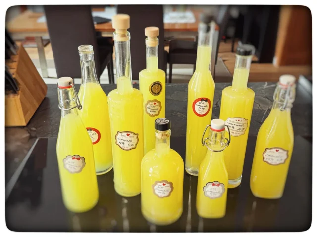 Limoncello Produktion beendet.
Fantastische Zitronen aus Limone. 😋